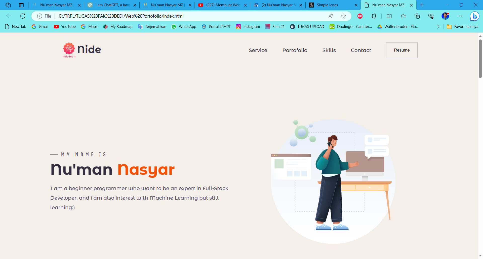 Landing Page